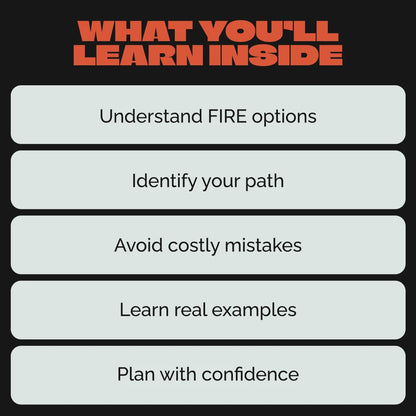 LeanFIRE, FatFIRE & CoastFIRE—Finding the Freedom Plan That Fits You | FIRE eBook | LeanFIRE vs FatFIRE vs CoastFIRE Breakdown for Financial Independence