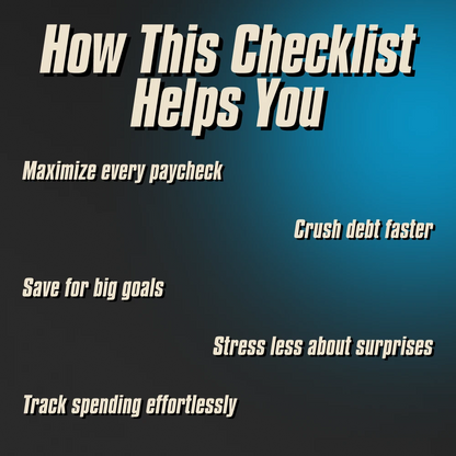 Master Your Monthly Paycheck — The Ultimate Budgeting Game Plan | Budget Checklist for Monthly Income | How to Budget When You Get Paid Monthly
