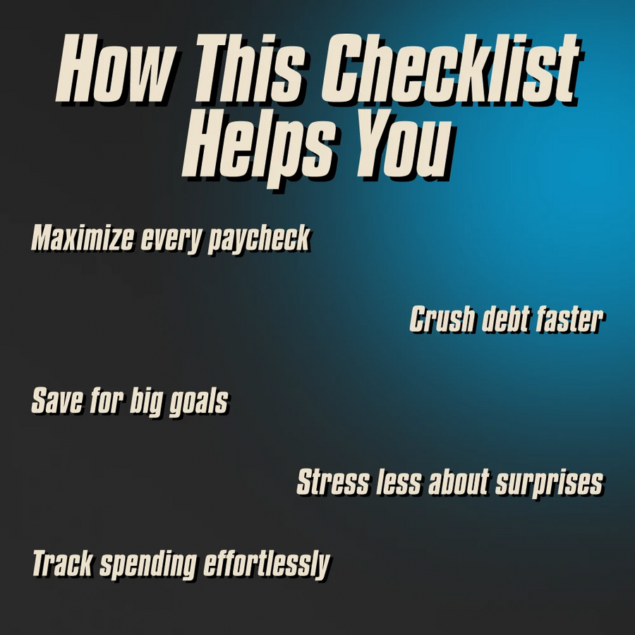 Master Your Monthly Paycheck — The Ultimate Budgeting Game Plan | Budget Checklist for Monthly Income | How to Budget When You Get Paid Monthly