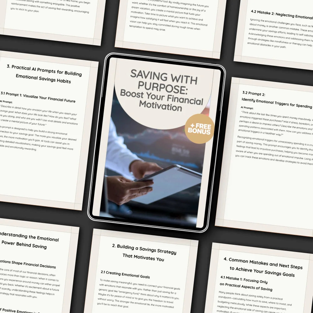 Saving with Purpose: Boost Your Financial Motivation – Guide to Linking Savings to Emotional Motivation