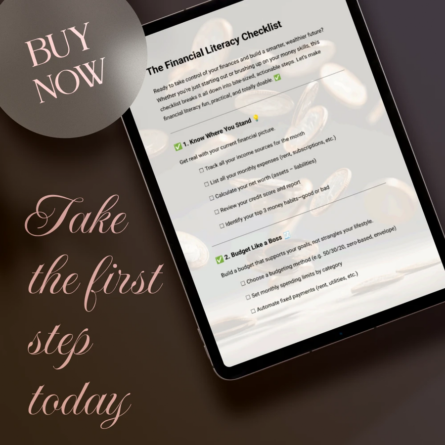 The Financial Literacy Checklist: Your Ultimate Guide to Mastering Money Management and Achieving Financial Freedom