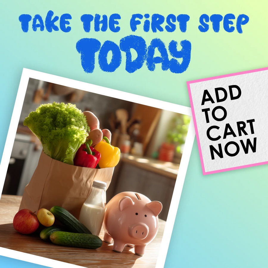 “Solo Grocery Game Plan” – One-Person Meal Bosses Checklist | How to Budget Groceries for 1 | Weekly Meal Planning Printable