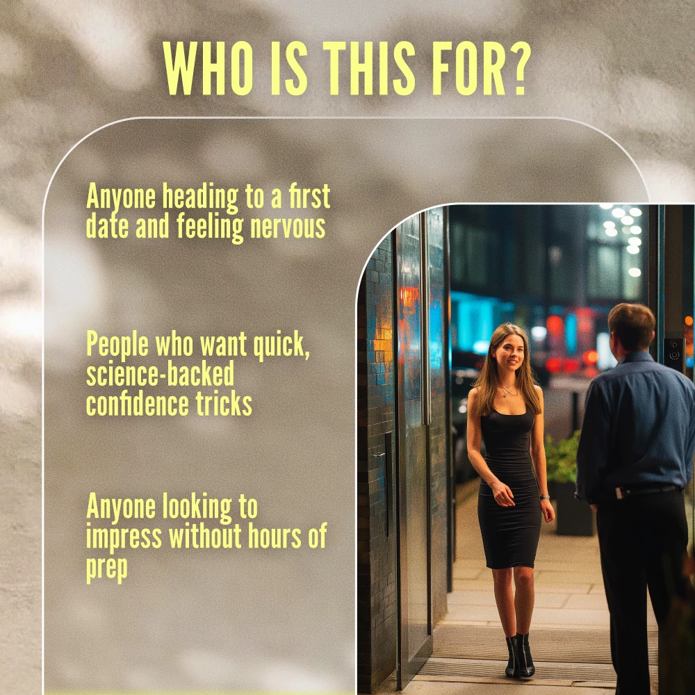 10-Second Confidence Reset Checklist: Walk Into Your Date Like a Rockstar | Instant Confidence Boost | Digital Download eBook & Printable Guide for Singles