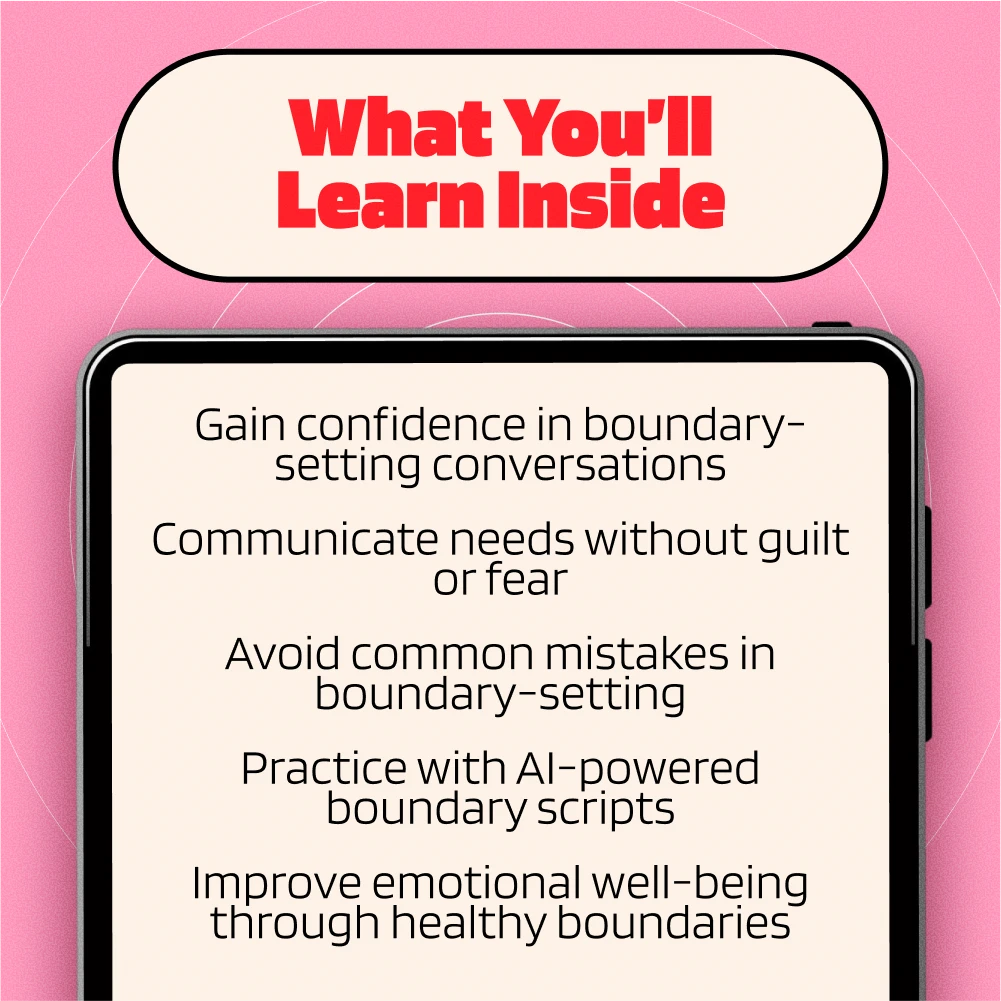 How to Ask for Boundaries Clearly: A Digital Guide for Confident Communication and Healthy Relationships