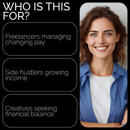 The Irregular Income Mastery: Take Control of Your Finances | Income Uncertainty Budgeting Techniques Checklist for Freelancers, Creators & Entrepreneurs | Digital Download