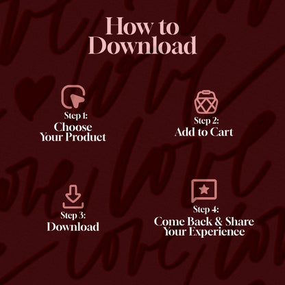 Dating Confidence Mindset Map Action Checklist | Printable Self-Growth Digital Download | Confidence Building eBook Guide for Dating Success