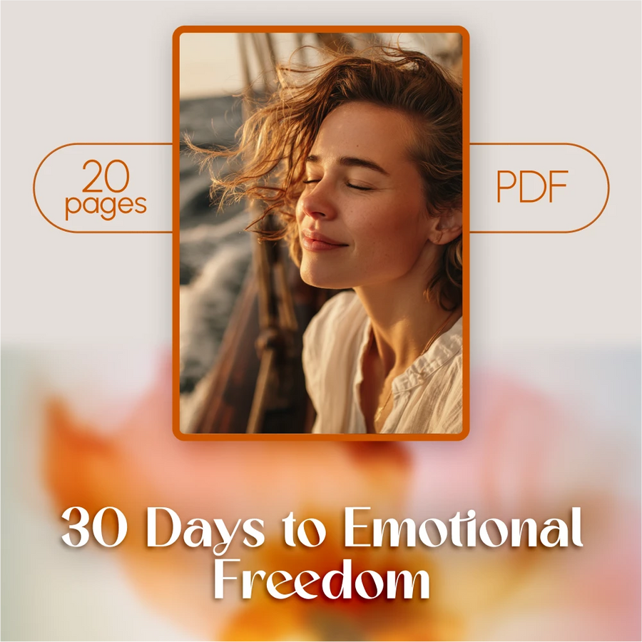 30 Days to Emotional Freedom | eBook | 30-Day No-Contact Healing Map | Self-Healing Digital Download | Emotional Detox & Recovery Guide