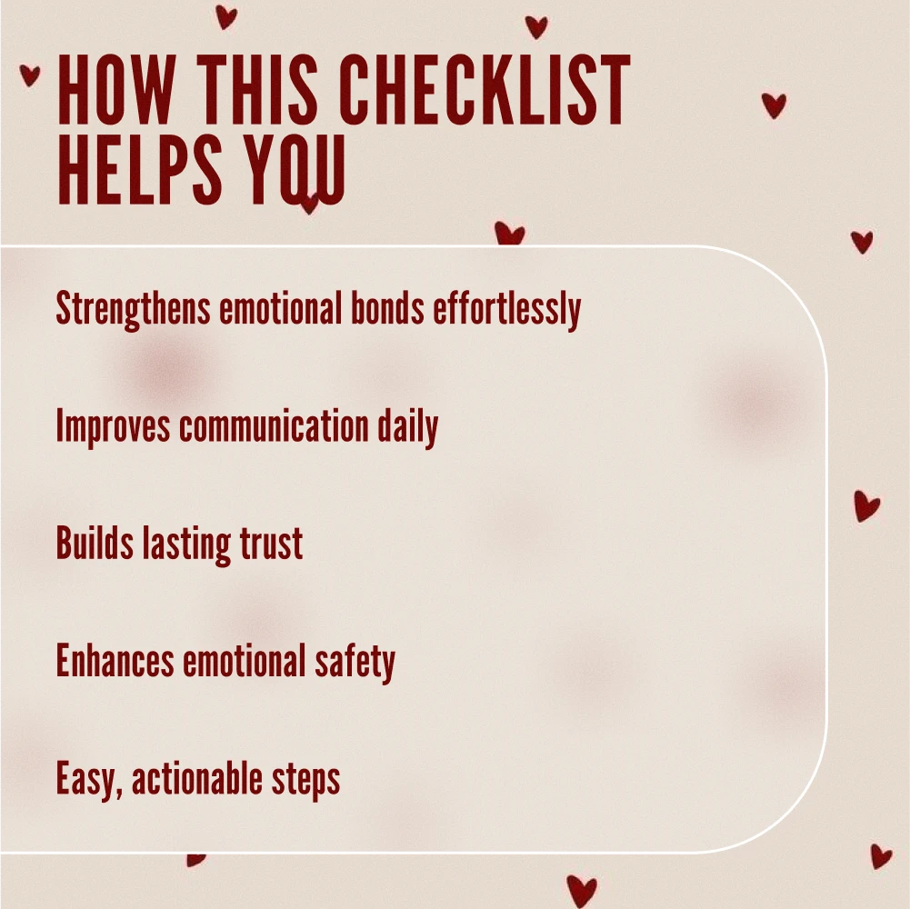 The Secure Attachment Micro-Habits Checklist: Daily Practices to Strengthen Connection and Trust
