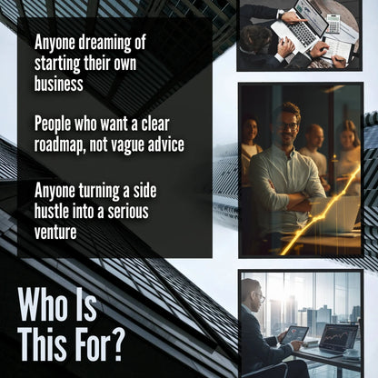 From Spark to Scale: Your No-Fluff Guide to Entrepreneurial Success | Digital Guide to Steps to Entrepreneurial Success, Business Checklist, eBook for Aspiring Entrepreneurs