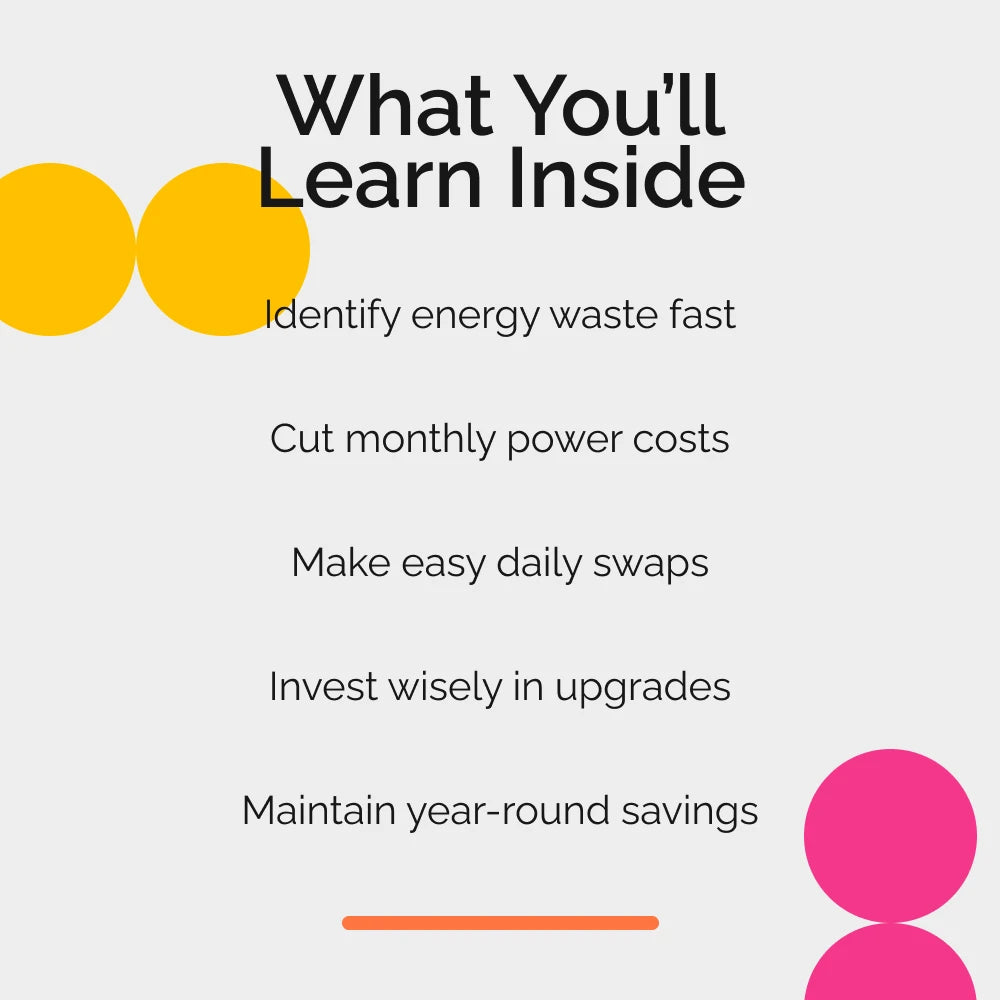 Slash Your Electric Bill | How to Save on Electric Bill Guide | Energy Saving Digital Download