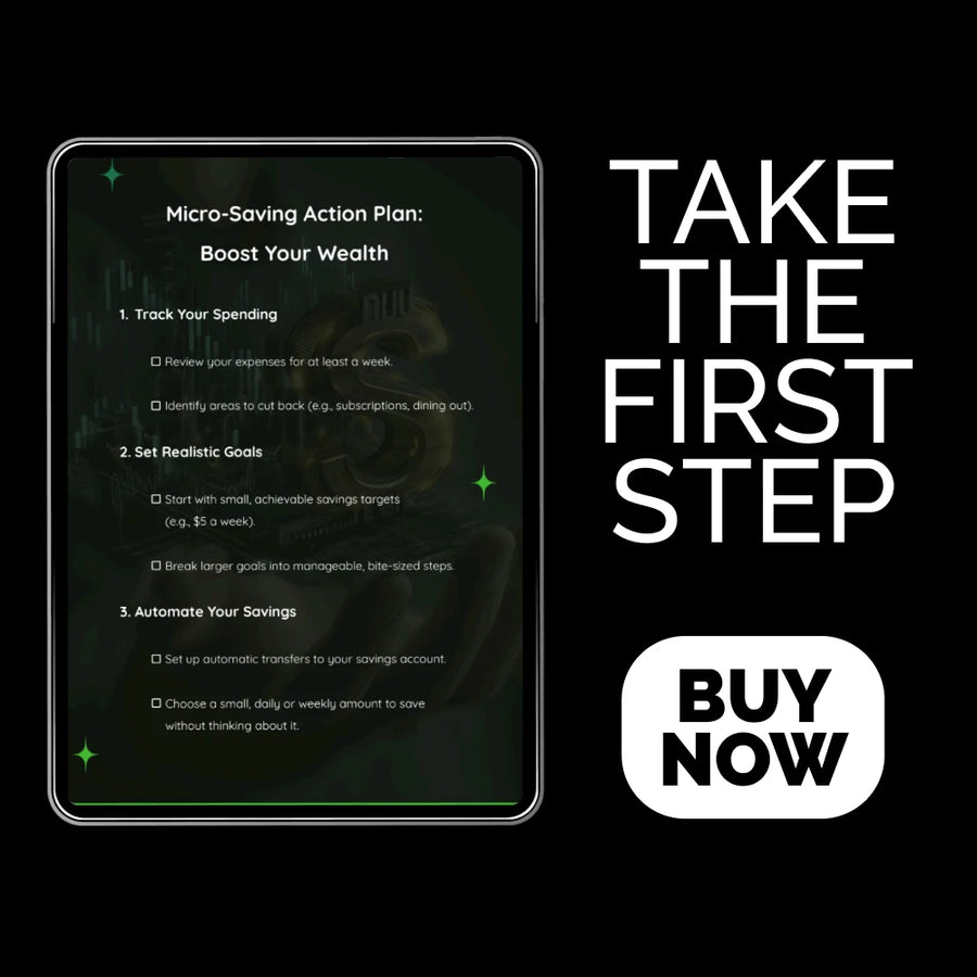 Micro-Saving Action Plan: Boost Your Wealth - Step-by-Step Microsaving Guide & Checklist