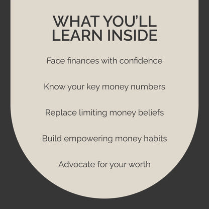 A Bold Woman’s Guide to Owning Her Financial Power | Empowering Digital Guide on Money Confidence for Women | Build Financial Clarity, Courage & Control