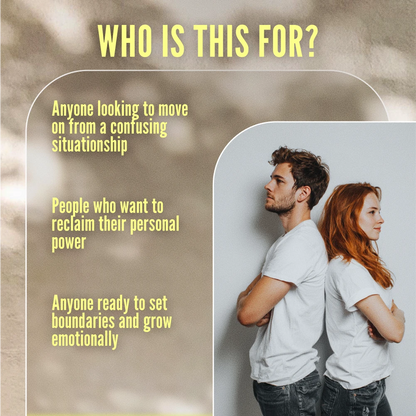 Break Free: The Fun & Fierce Checklist to Get Over a Situationship - How to Move On & Reclaim Your Power