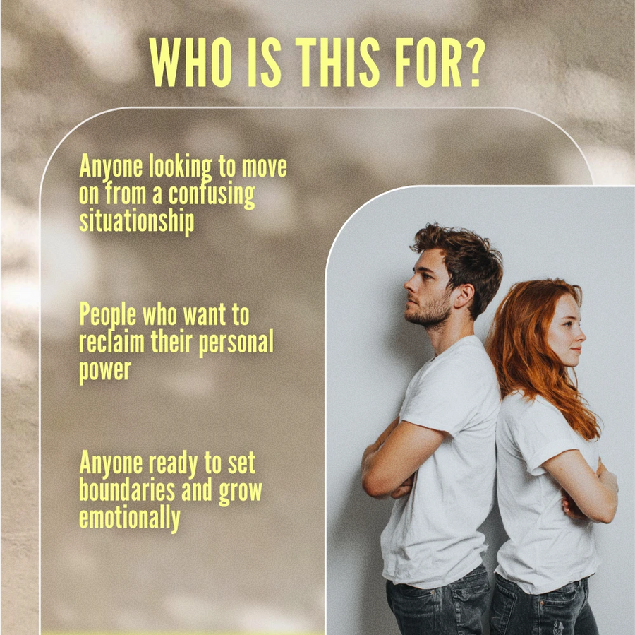 Break Free: The Fun & Fierce Checklist to Get Over a Situationship - How to Move On & Reclaim Your Power