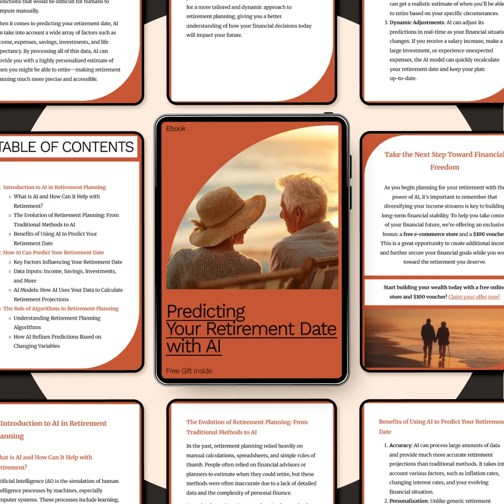 Predicting Your Retirement Date with AI - A Comprehensive eBook for Future Planning