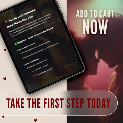 The Secure Attachment Micro-Habits Checklist: Daily Practices to Strengthen Connection and Trust