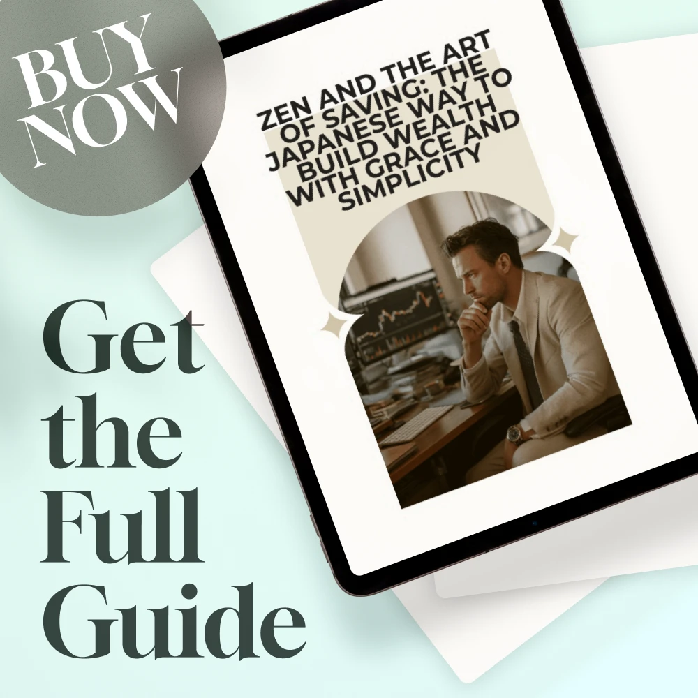 Zen and the Art of Saving: The Japanese Way to Build Wealth with Grace and Simplicity | Japanese Way to Save Money eBook | Minimalist Budgeting Digital Guide