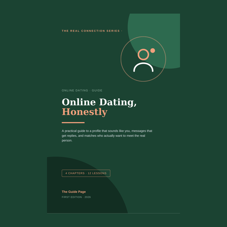 Online-Dating Profile Blueprint | Printable Guide to Authentic Dating Profiles, First Messages, and Better Matches