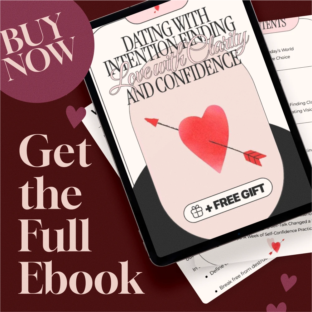 Dating with Intention Finding Love with Clarity and Confidence | Self-Help Relationship eBook | Digital Download Guide for Singles