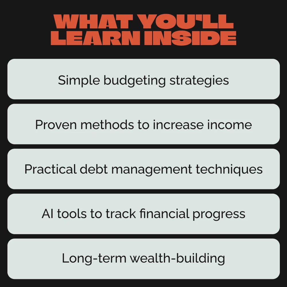 Monetary Success Blueprint: Guide to Financial Growth - Digital Download for Financial Freedom, Wealth Building, Debt Management, and More