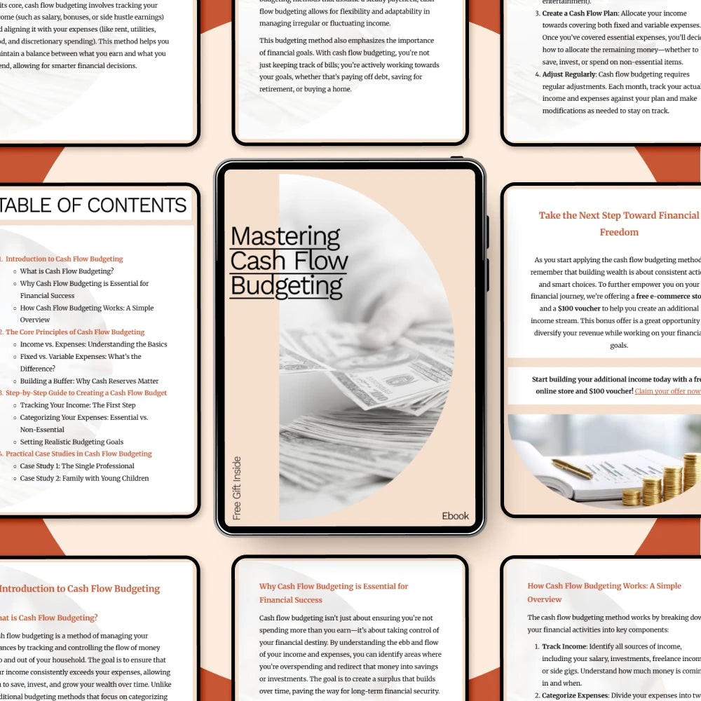 Mastering Cash Flow Budgeting: A Step-by-Step Guide to Building a Sustainable Financial Future