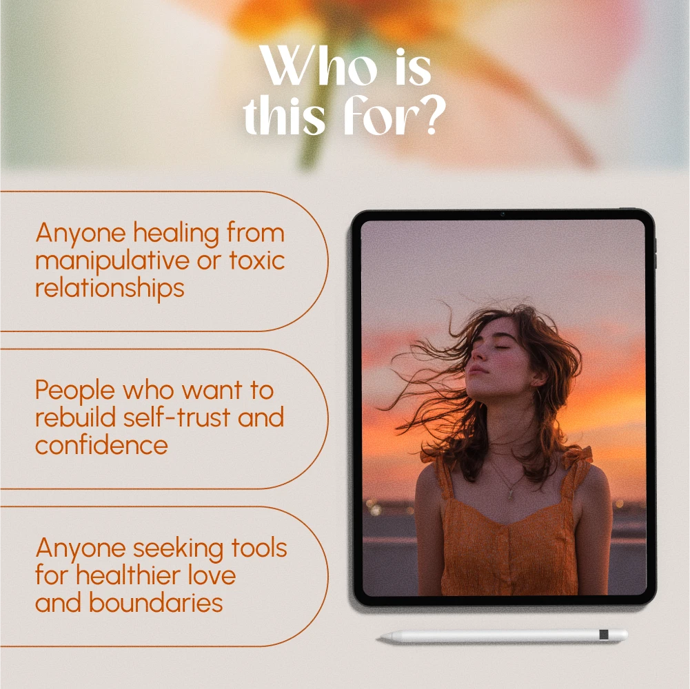 Finding Yourself Again After Love Bombing: A Journey Back to Emotional Freedom | Recovering From Love Bombing Routine | Digital Healing Guide, Self-Care eBook, Emotional Recovery Checklist