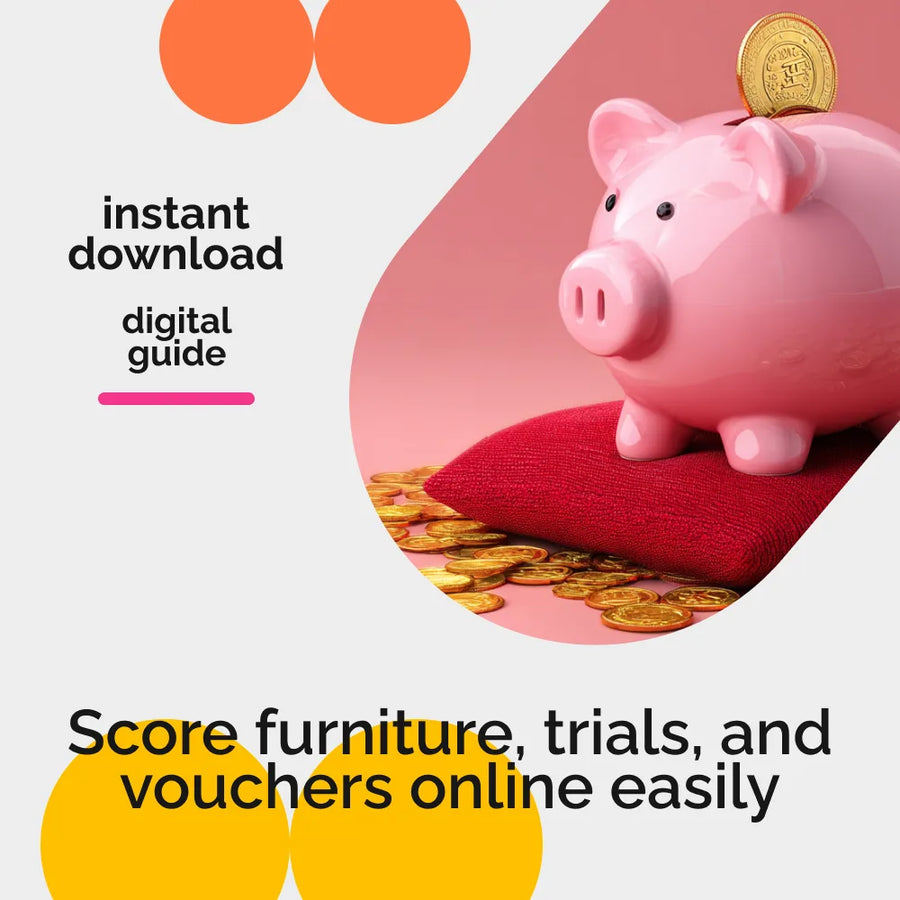 Freebies Unlocked: How to Score Furniture, Trials, and Vouchers Online – The Ultimate Guide to Finding Freebies Online