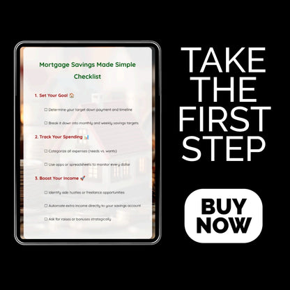 Mortgage Savings Made Simple Checklist - A Step-by-Step Guide to Start Saving for Your Dream Home