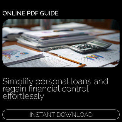 Easy Guide to Consolidating Personal Loans and Regaining Control | Step-by-Step eBook