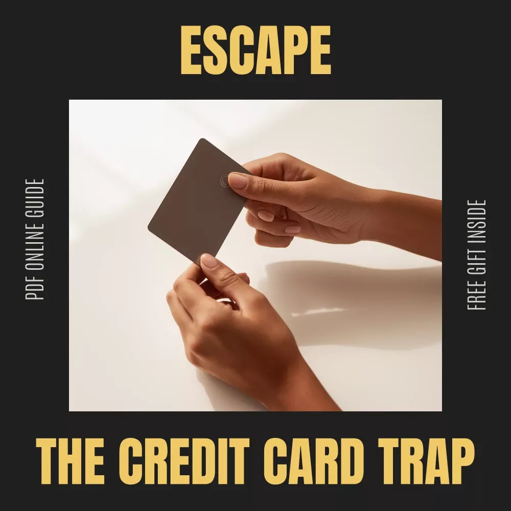 Escape the Credit Card Trap: A Guide to Debt Relief | Digital Download for How to Get Out of Crippling Debt, Budgeting & Financial Freedom
