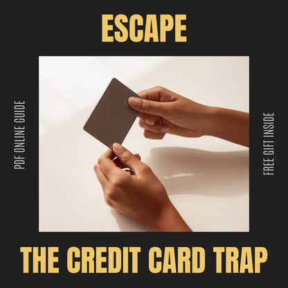 Escape the Credit Card Trap: A Guide to Debt Relief | Digital Download for How to Get Out of Crippling Debt, Budgeting & Financial Freedom