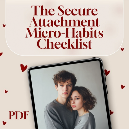 The Secure Attachment Micro-Habits Checklist: Daily Practices to Strengthen Connection and Trust