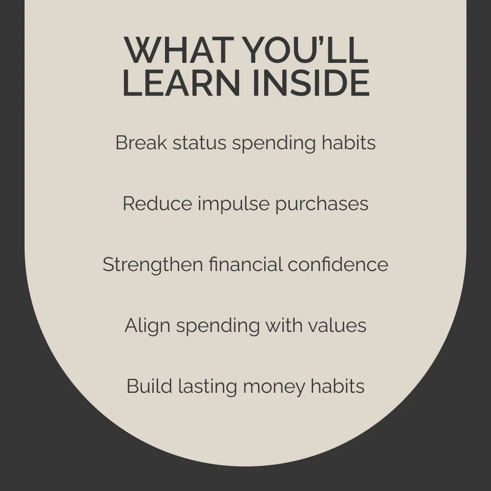 How to Avoid Buying to Impress: Mastering Mindful Spending – A Practical Guide on how to avoid buying to impress, Break Free from Status Spending & Build Lasting Financial Confidence