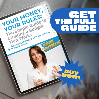 Your Money, Your Rules: The Simple Guide to Creating a Budget That Works | How to Create a Budget for Yourself eBook, Budget Planner PDF, Personal Finance Guide