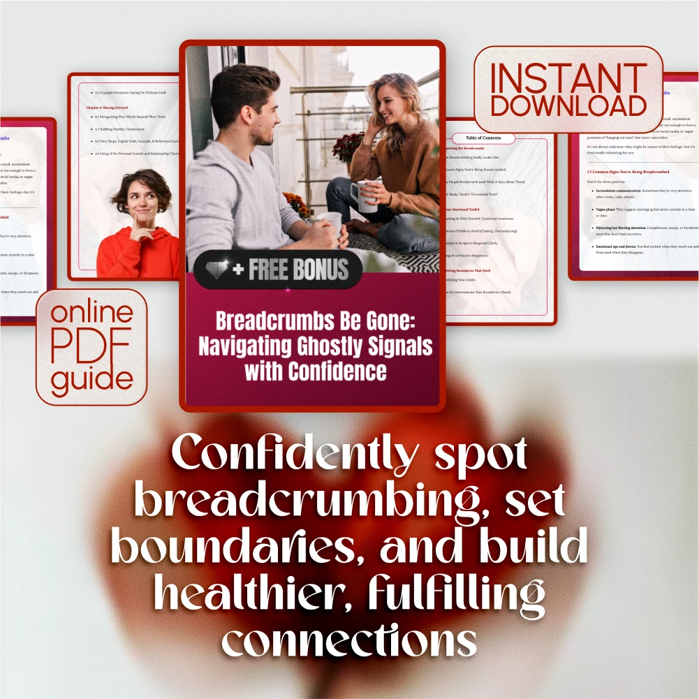 Breadcrumbs Be Gone: Navigating Ghostly Signals with Confidence | Digital Guide for Relationships, Emotional Awareness, Boundaries & Self-Growth