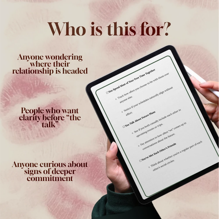 10 Signs It’s Time to Define the Relationship Checklist | Digital Download Guide for Couples, eBook PDF, Relationship Clarity Tool