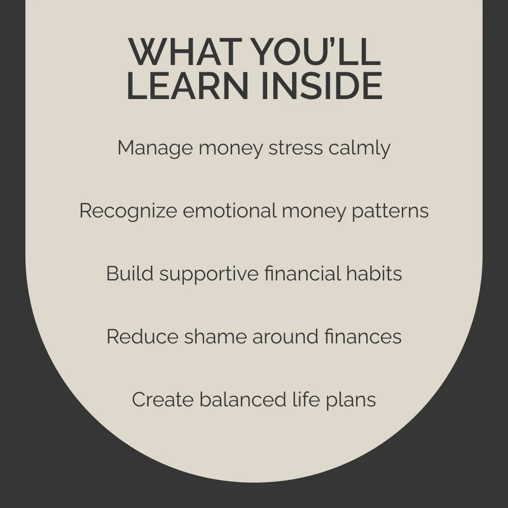 How Mental Health and Money Issues Connect – Practical Guide to Understanding mental health and money problems, Financial Stress & Emotional Well-Being (Digital Download)