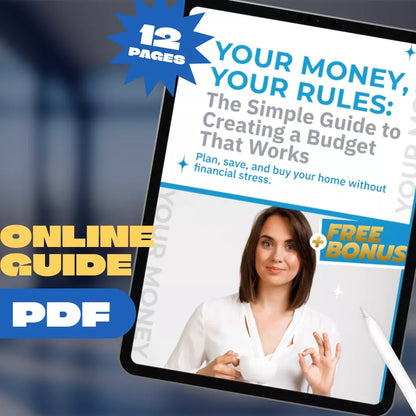 Your Money, Your Rules: The Simple Guide to Creating a Budget That Works | How to Create a Budget for Yourself eBook, Budget Planner PDF, Personal Finance Guide