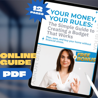 Your Money, Your Rules: The Simple Guide to Creating a Budget That Works | How to Create a Budget for Yourself eBook, Budget Planner PDF, Personal Finance Guide
