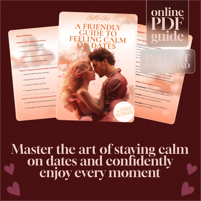 Chill & Chat: A Friendly Guide to Feeling Calm on Dates - How to Feel Less Nervous on Dates eBook & Checklist
