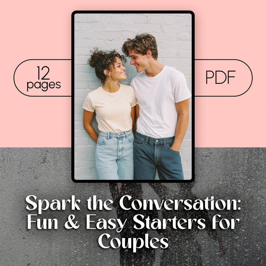 Spark the Conversation: Fun & Easy Starters for Couples | Digital Guide with Conversation Starters for Couples, Creative Prompts, & Relationship Connection