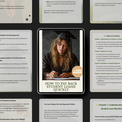How to Pay Back Student Loans Quickly: Practical Guide for Fast Repayment Strategies, Budgeting Tips & Loan Management