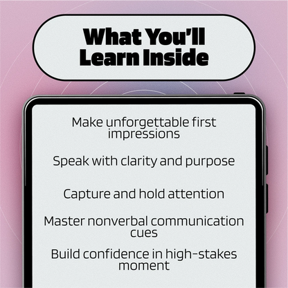 Speak Up and Capture Attention with Magnetic Confidence | eBook on How to Speak So People Want to Listen, Improve Public Speaking, Build Presence, and Communicate Effectively