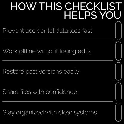 Save It Like a Pro: Google Sheets – Digital Guide for File Management, Backup, Version History, Permissions & Smart Sharing
