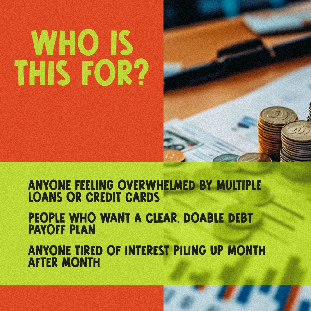The Debt Destroyer Checklist: 15 Action Steps to Crush Your Loans | Pay Off Loans Fast | Printable Debt Payoff Tracker PDF