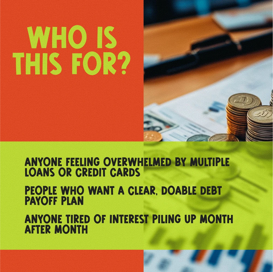 The Debt Destroyer Checklist: 15 Action Steps to Crush Your Loans | Pay Off Loans Fast | Printable Debt Payoff Tracker PDF