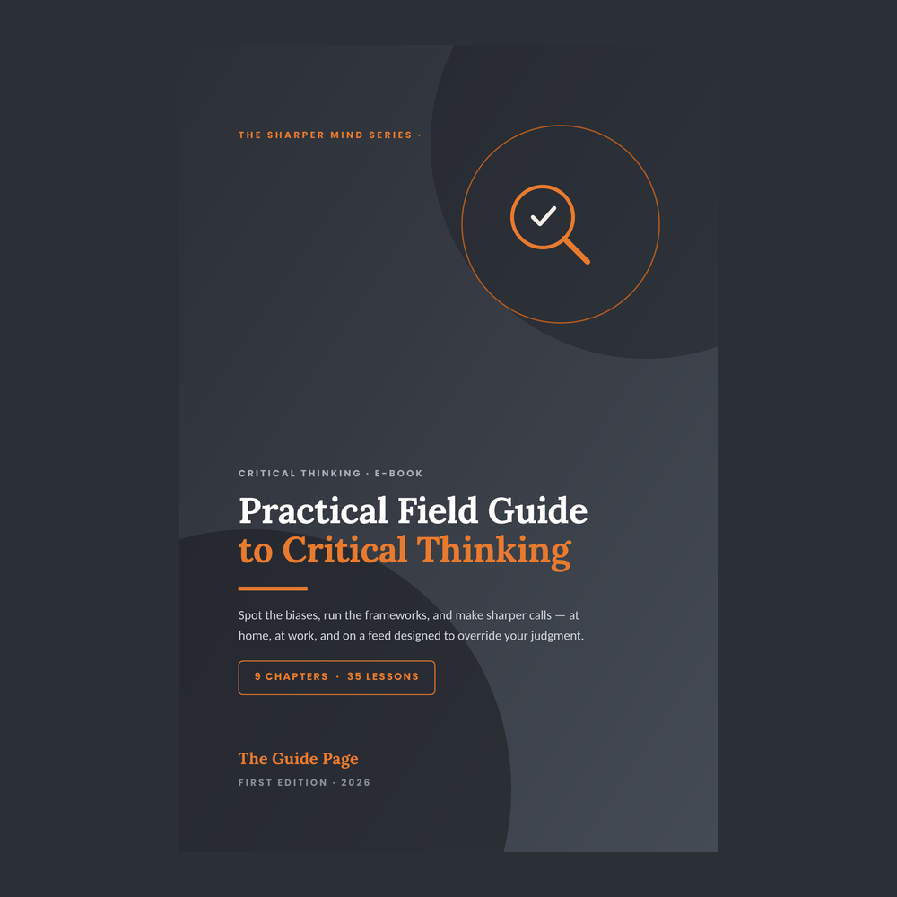 Critical Thinking & Problem Solving eBook | Digital Download Guide for Smarter Decision Making, Brain Teasers & Life Skills