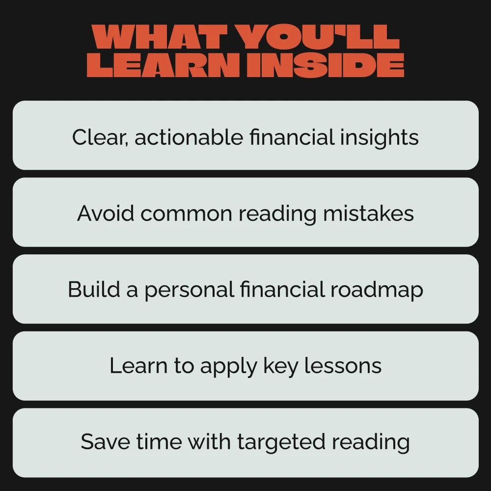 A Practical Guide to the Best Financial Planning Books (and How to Actually Use Them) - Digital Download