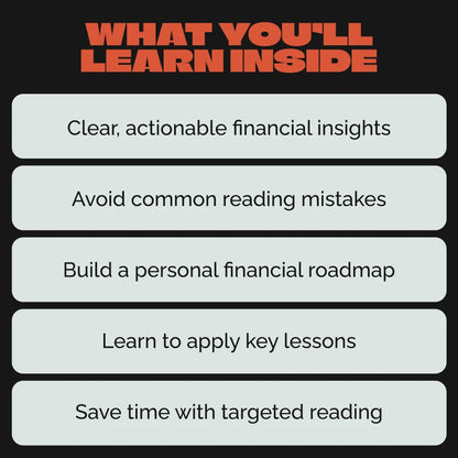 A Practical Guide to the Best Financial Planning Books (and How to Actually Use Them) - Digital Download