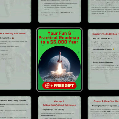 Your Fun & Practical Roadmap to a $5,000 Year: The Ultimate Guide for Saving & Earning More